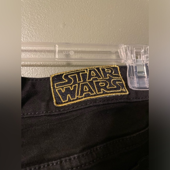 Star Wars Patch Skinny Jeans Plus Size 16 Tall - Picture 6 of 10